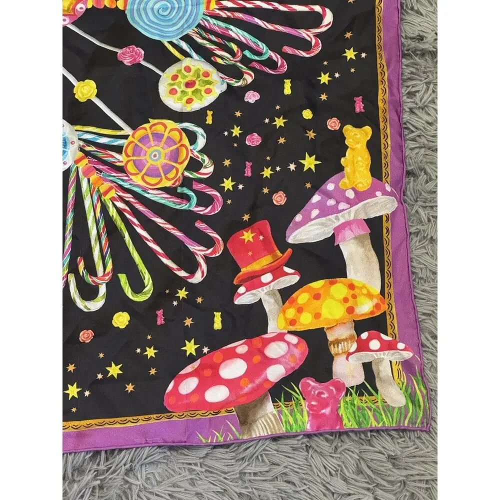Echo silk scarf